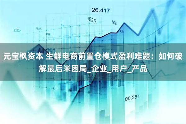 元宝枫资本 生鲜电商前置仓模式盈利难题：如何破解最后米困局_企业_用户_产品
