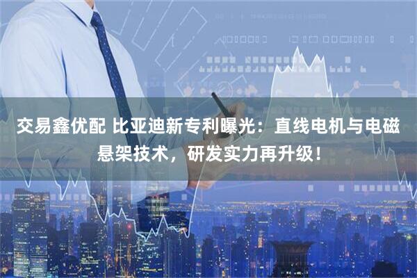 交易鑫优配 比亚迪新专利曝光：直线电机与电磁悬架技术，研发实力再升级！