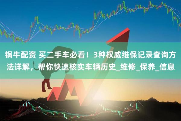 锅牛配资 买二手车必看！3种权威维保记录查询方法详解，帮你快速核实车辆历史_维修_保养_信息